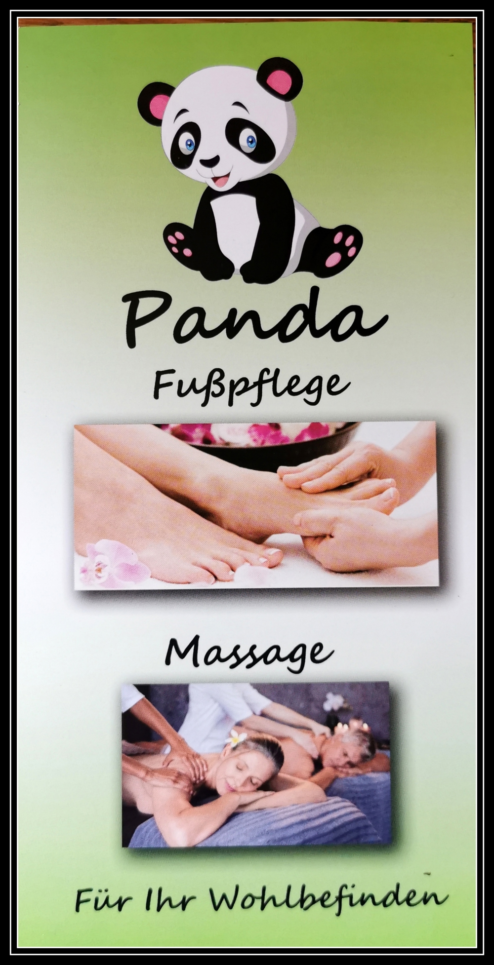 Neu ab 01.09. Panda Fußpflege und Massage Moers
