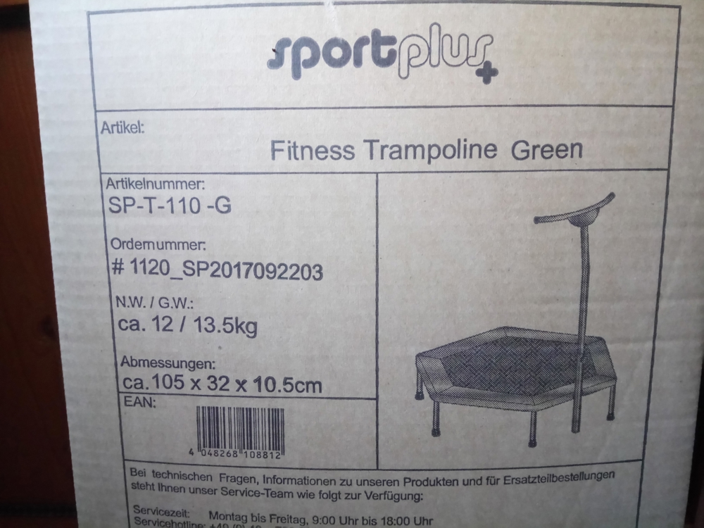 Sport-Fitness-Trampolin