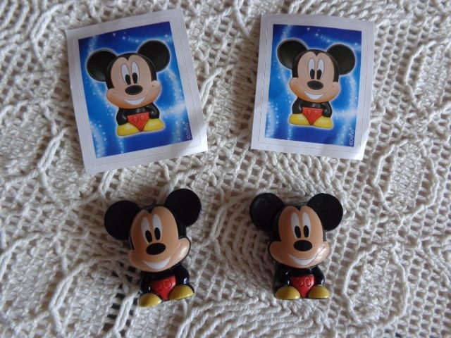 Disney - Wikkeez / Rewe, 2 Stück Micky, je Stück 1,00 Euro.