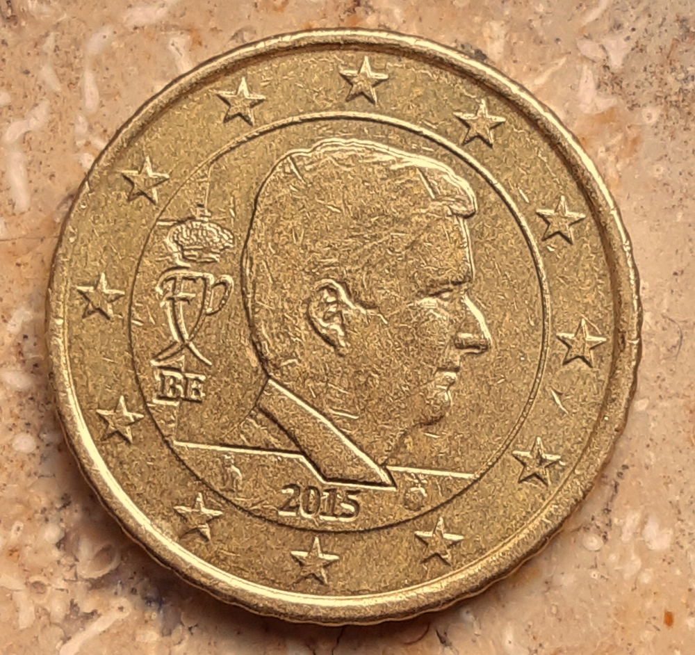 2015 Belgien: 50 Euro Cent!