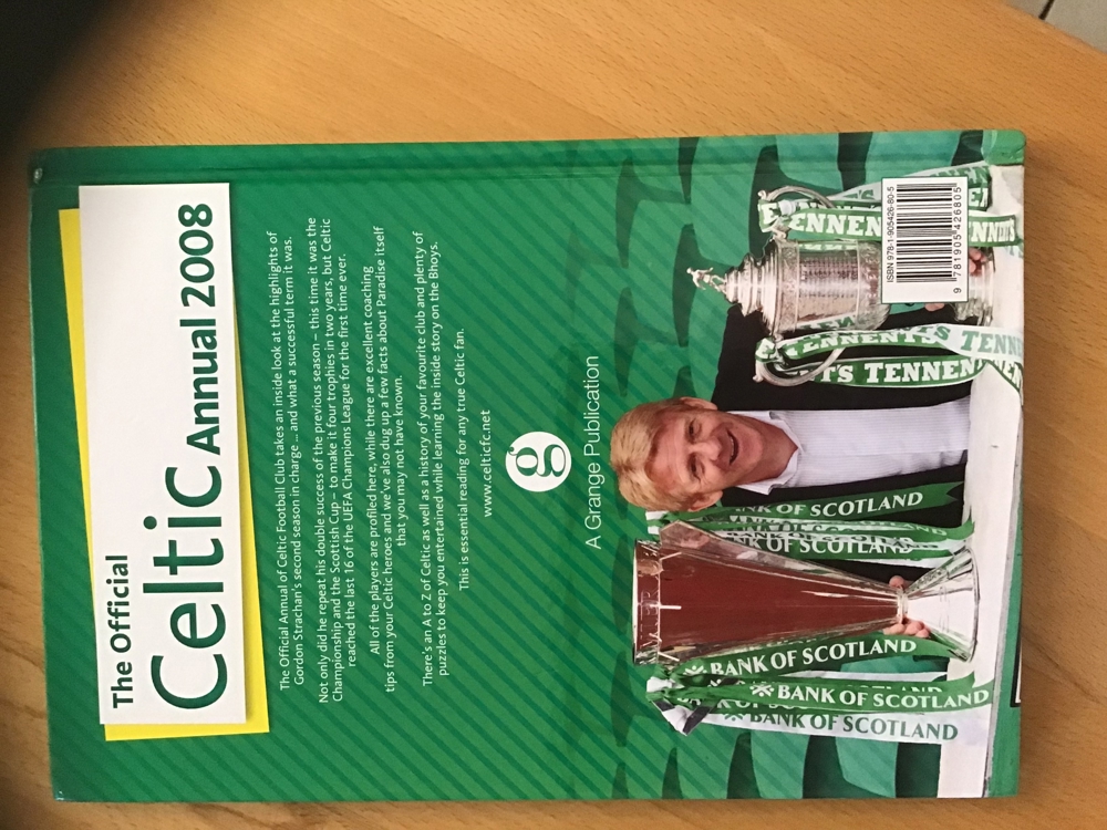 Fußballbuch Celtic Annual 2008