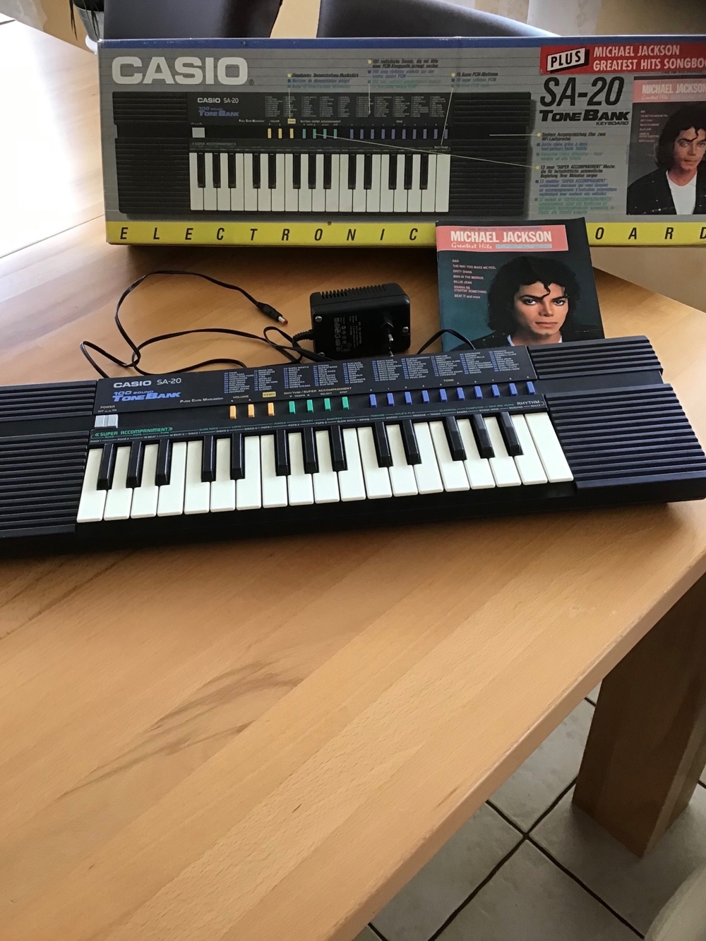 Keyboard Vintage Michael Jackson, Sammlerstück