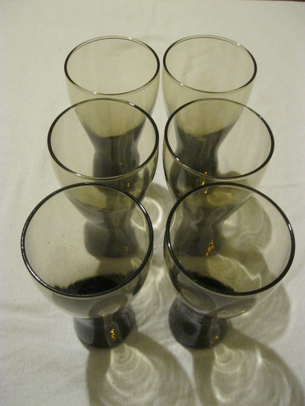 6 Trinkgläser Gläser Trinken getönte Gläser Glas