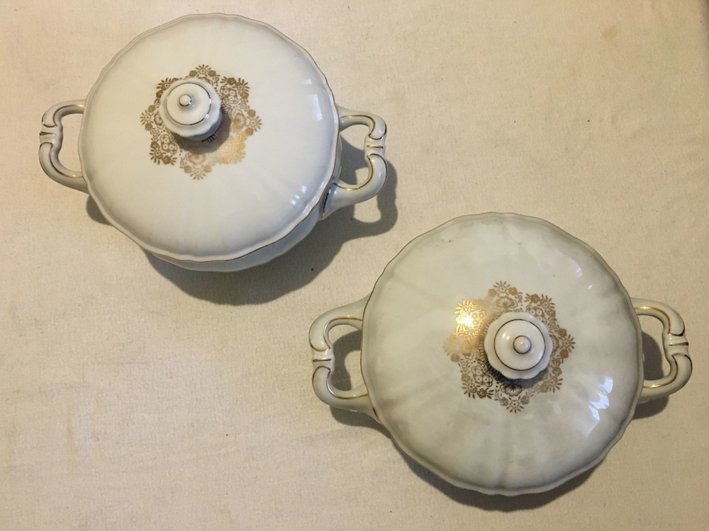 Stolzenfels Bavaria Porzellan Schüssel Schale Terrine mit Deckel