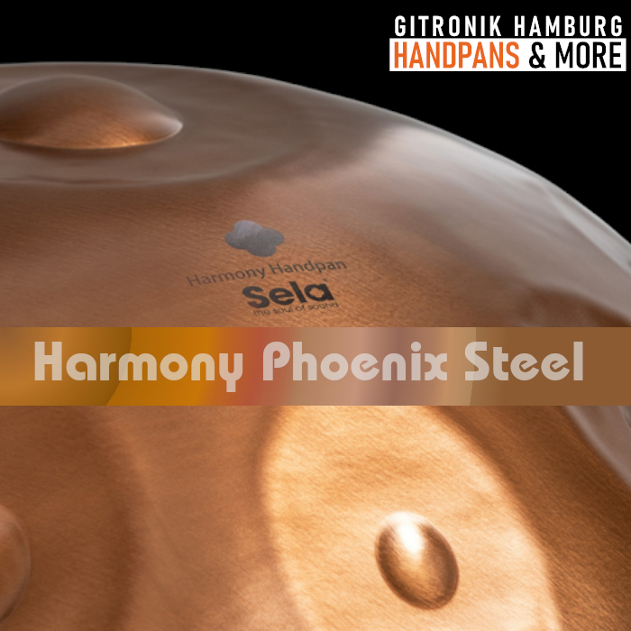 Harmony Handpan SELA 9+1 (Ember-)Steel  Handpans & More