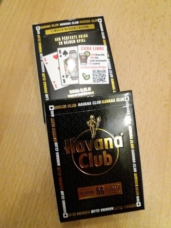 Havana Club Kartenspiele Limited Edition NEU!