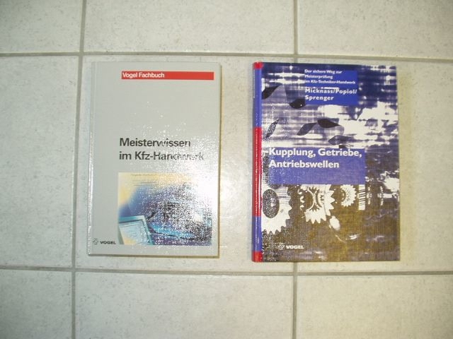 Fachbücher,,Meisterwissen im Kfz-Handwerk u.Getriebe,Kupplung,Wellen,,