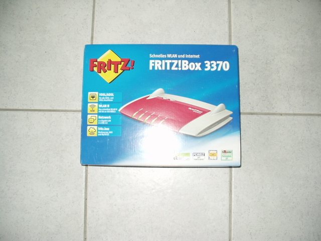 Neue fritz box 3370 in ovp.