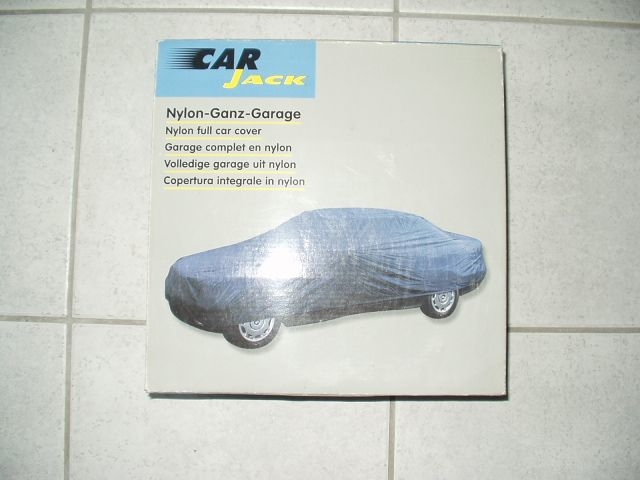Nylon Ganzgarage von CAR JACK neuwertig in OVP..ca.4,83 x 1,78 x 1,17cm