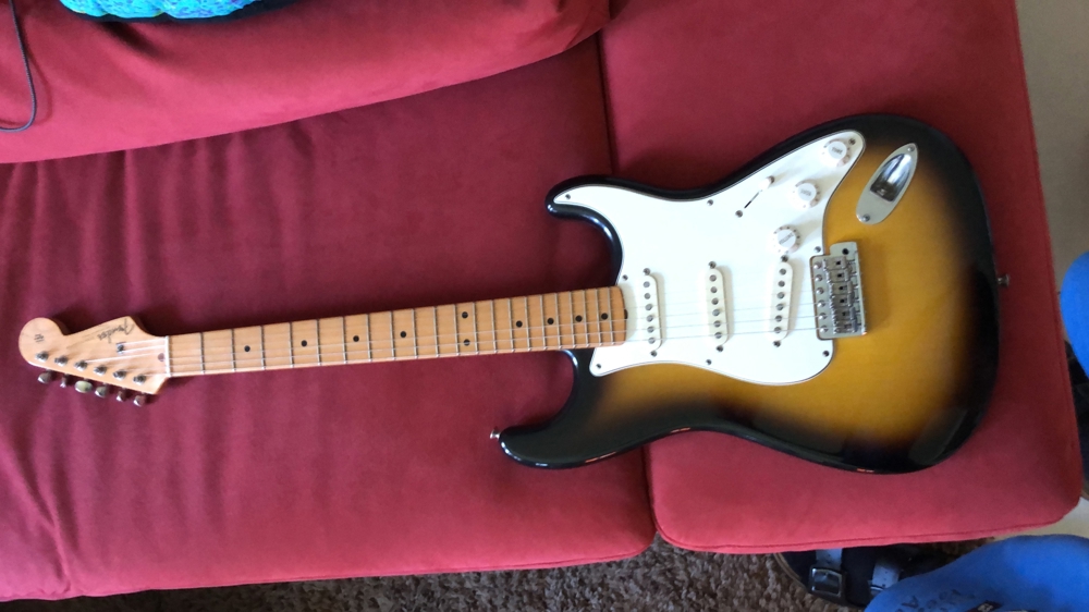 Fender 59 Stratocaster, Masterbuild, Fender Custom Shop von 2008, mit Eric Clapton Elektronik
