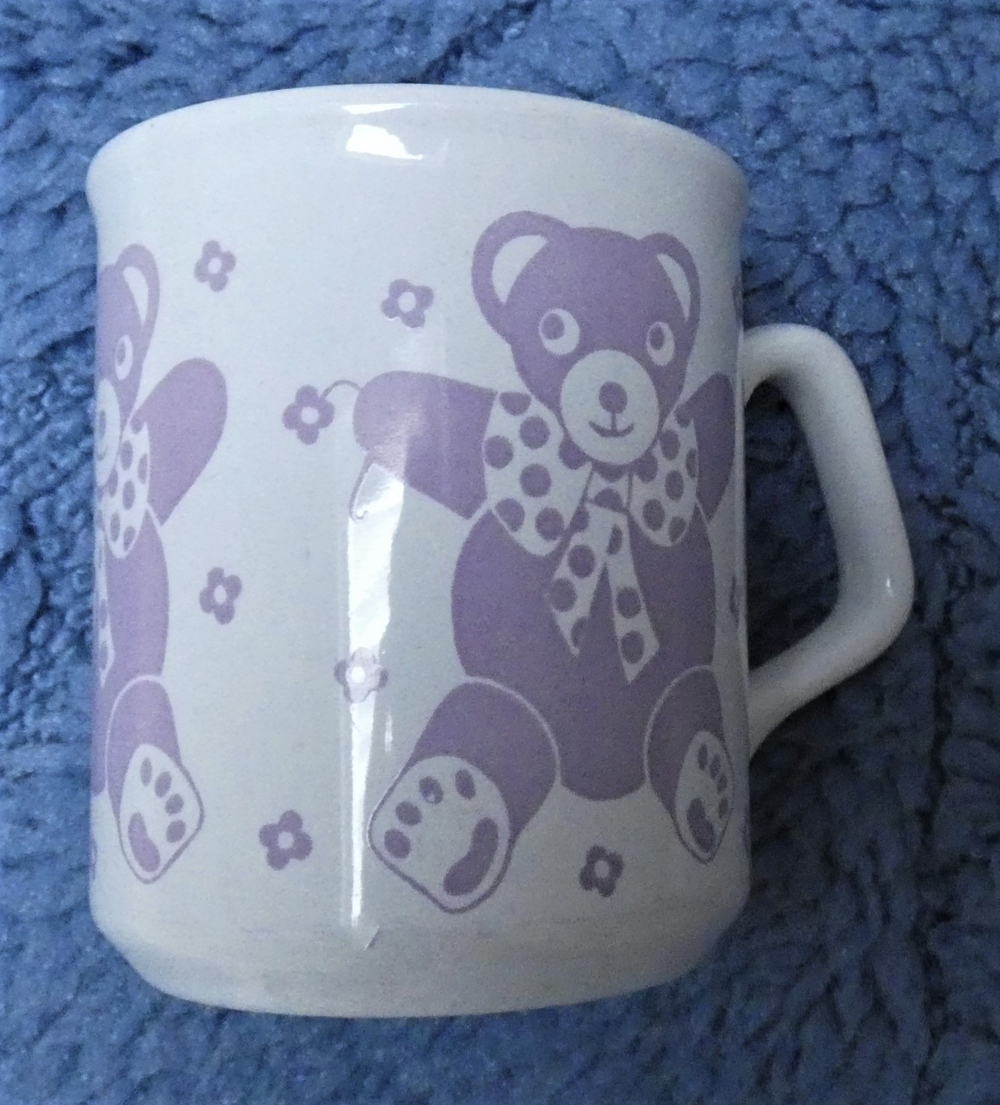 Kindertasse/Bechertasse - Bärchentasse aus Keramik
