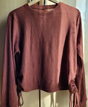 Schöner Pullover von NewYork Gr.M in rost, stylisch, sehr guter Zustand, günstig.