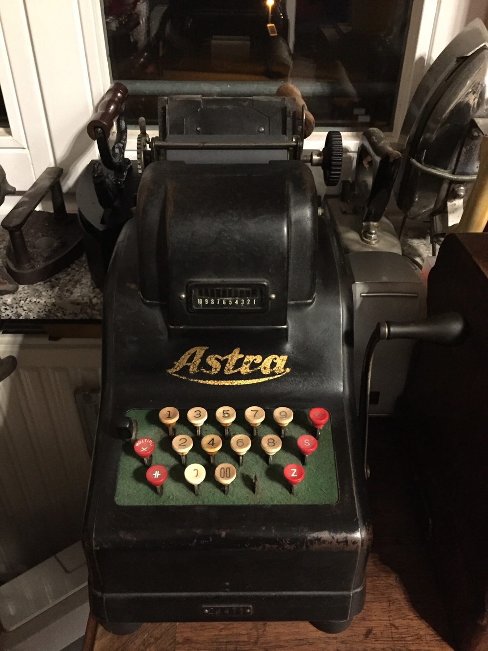 Astra Rechenmaschine Vintage