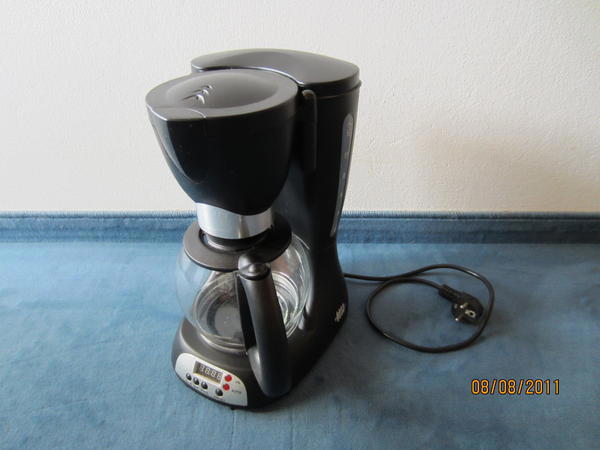 Kaffeemaschine mit Timerfunktion,Marke: HERU,neuwertig, programmierbar, schwarz