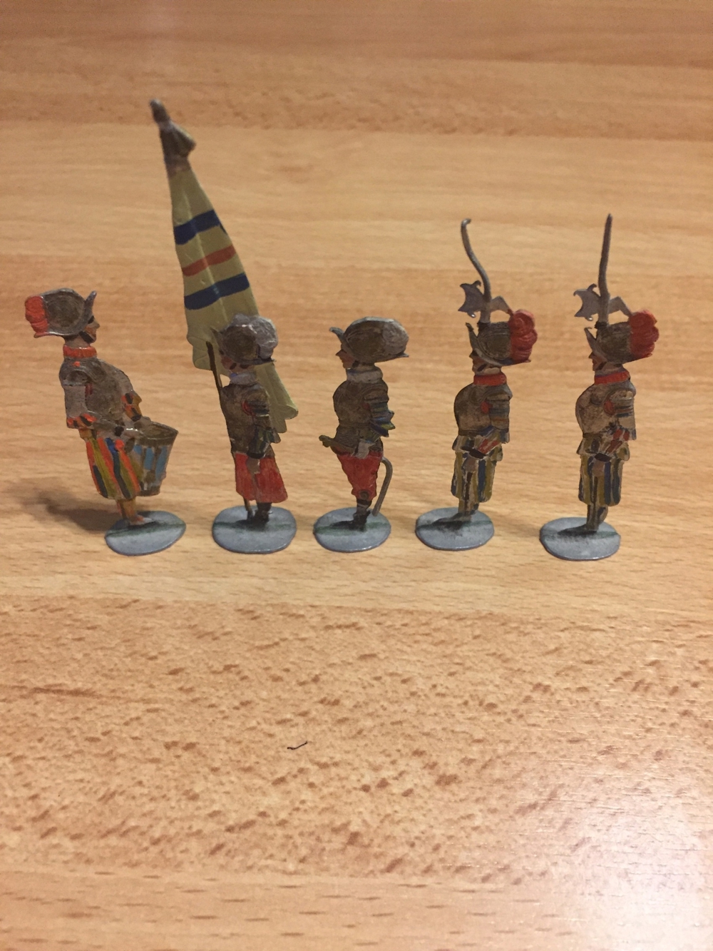 Zinnsoldaten 5 Stück