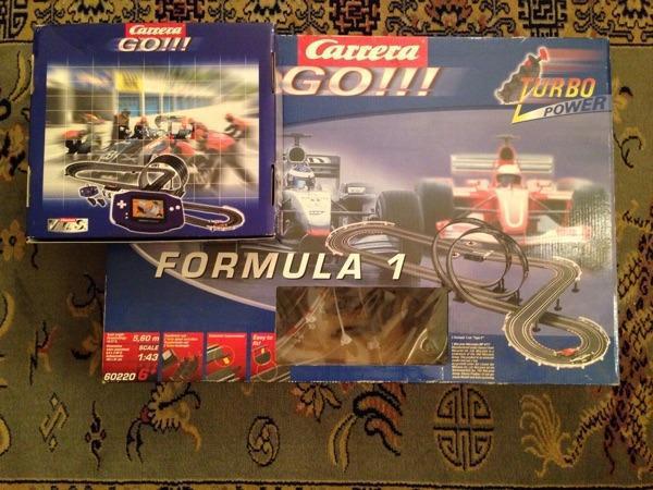 Carrera Rennbahn GO Formula 1 mit 4 Autos