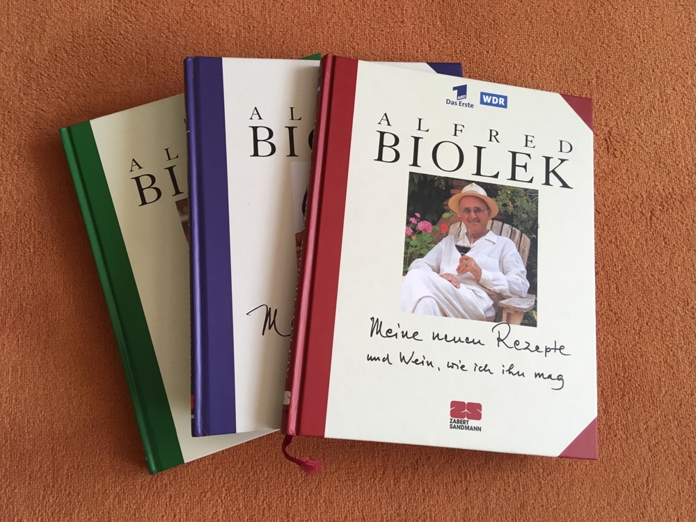 NEU - 3x Kochbücher von A. Biolek