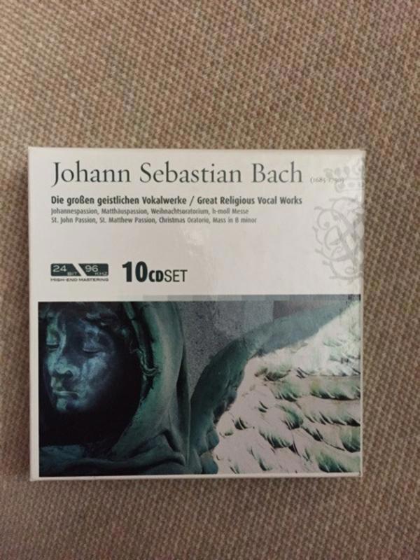 Joh. Sebastian Bach 10 CD Sammlung, neu