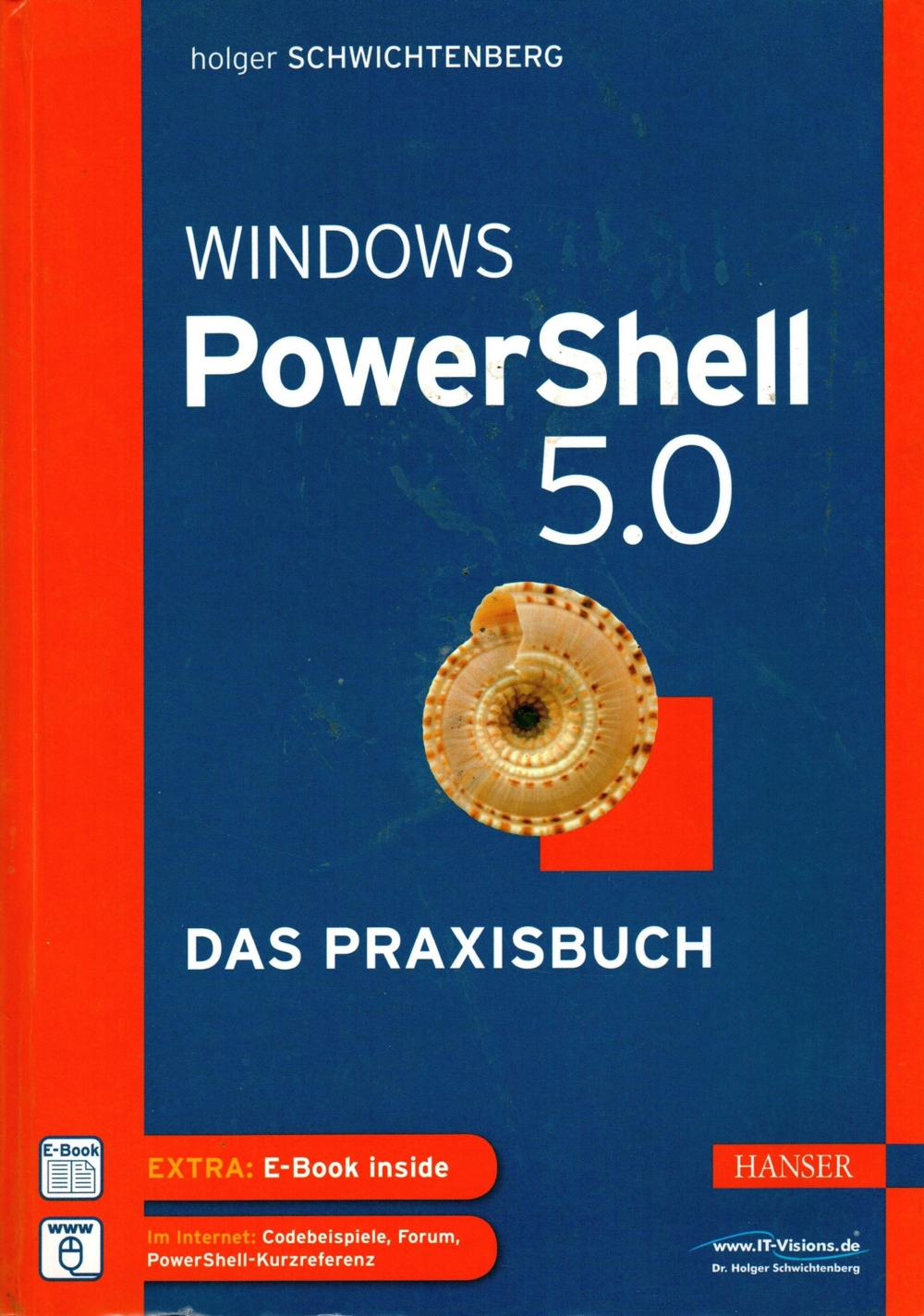 Fachbuch " Windows PowerShell 5.0: Das Praxisbuch " (deutsch)