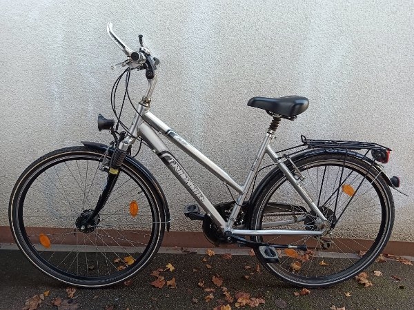 28Z,21Gg,RH45,"chrome", Nab-dy, Federgabel, gefedeterSattel.F r Weihnachten 