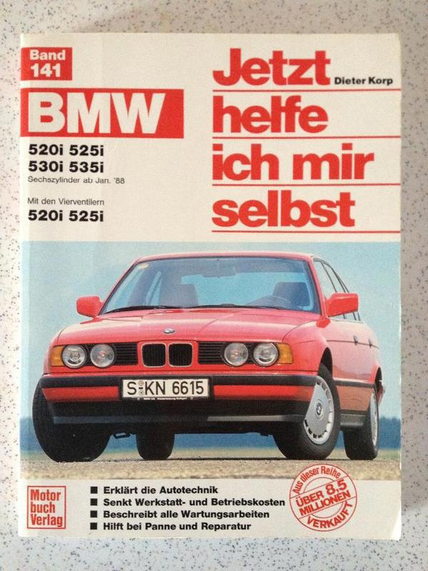 BMW Werkstatthandbuch "Jetzt helf ich mir selber" für 520-535i