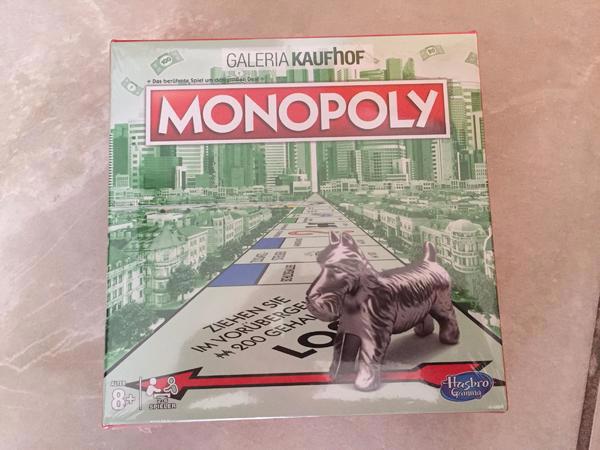 mini Monopoly (15x15cm, Galerie Kaufhof), neu & eingeschweißt, Spiel, 2-6 Spieler
