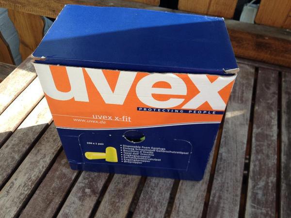 UVEX x-fit Gehörschutzstöpsel (200x Stück), Lärm, Werkzeug, Masch