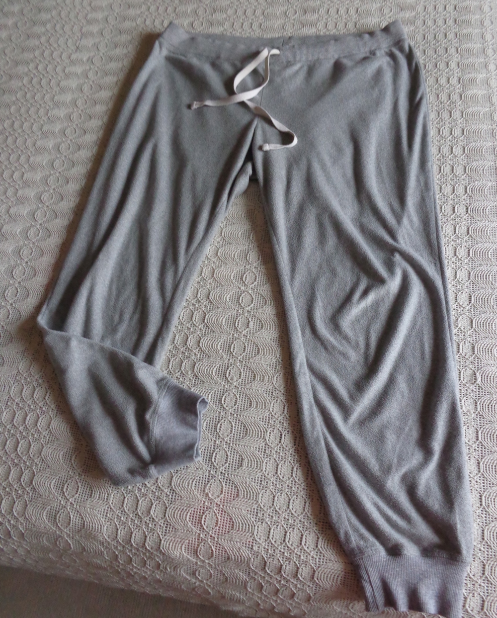 Damen - Vintage - Jogginghose, Gr. L, grau, H&M
