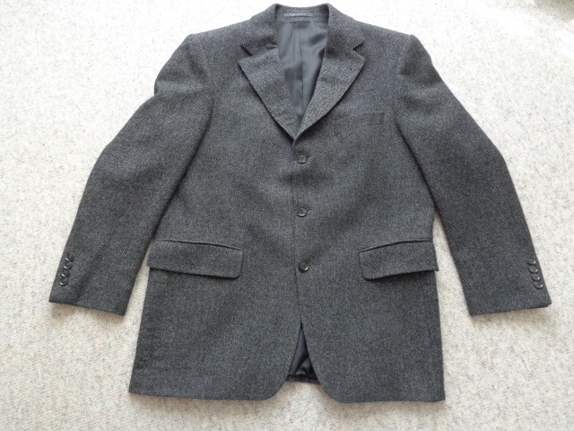Vintage - Herrenbekleidung Jacket Kurzgr. 23, ca. Gr. 46, Fischgrät-Muster