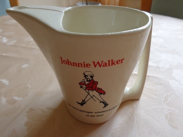 Vintage - Wasserkrug Karaffe Johnnie Walker 60er-Jahre