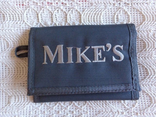 Portemonnaie, Geldbörse mit Aufdruck "Mike`s"