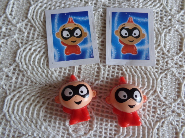 Disney - Wikkeez/REWE 2 St. Sammelfiguren Jack Jack, jede Figur 1,00 Euro