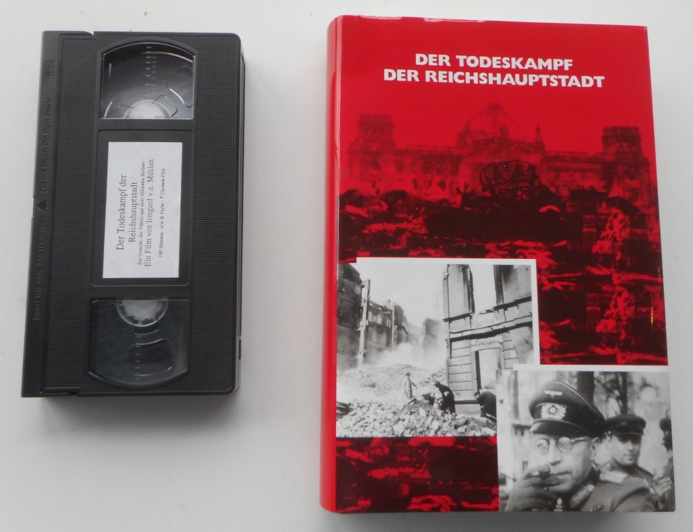 Der Todeskampf der Reichshauptstadt - Buch und VHS Film