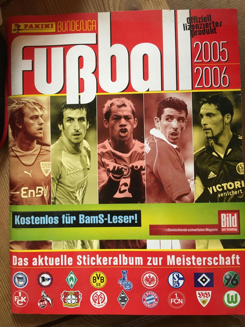 Rarität - Panini Fußballsammelalbum Bundesliga 2005/2006