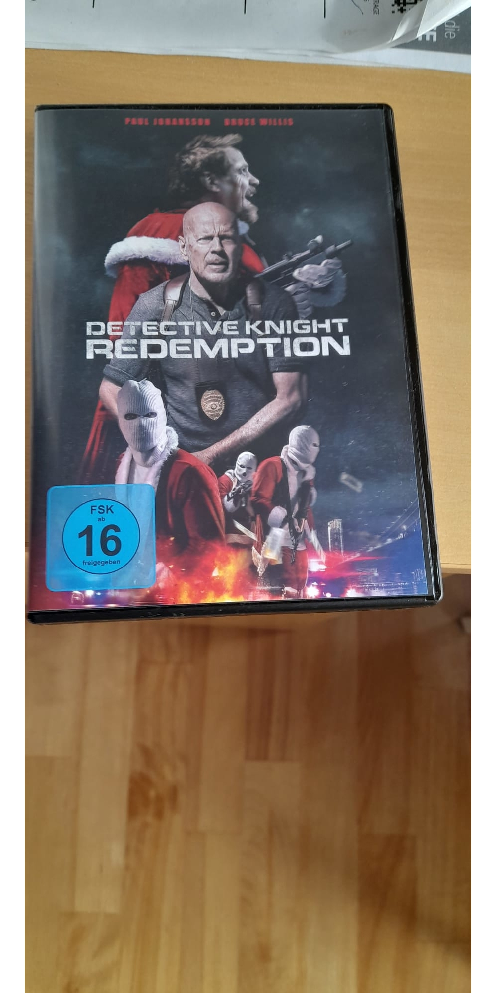 Detective Knight Redemption DVD mit Bruce Willis