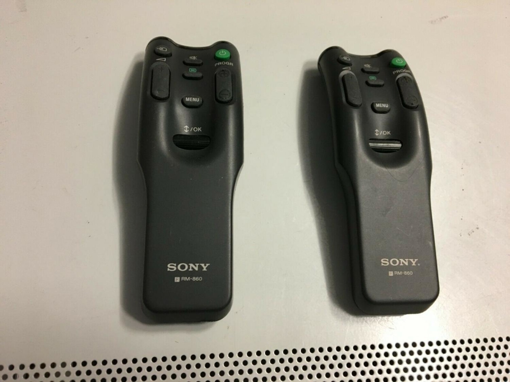 2 x Original Sony RM-860 Fernbedienung