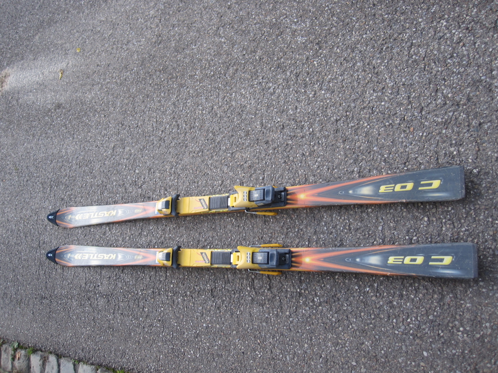 1 Paar Carving-Skier KÄSTLE C03 188 cm inkl. Bindung + Skistopper