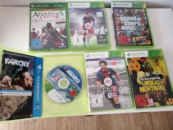 8 Xbox 360 Spiele