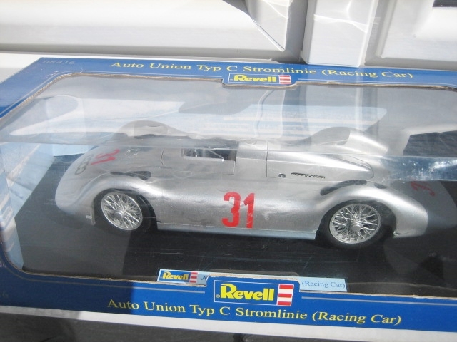 Modellauto 1;18--2 x Auto Union C Modell Revell 1 x OVP s. Fotos