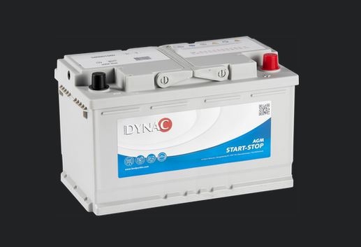 Autobatterie AGM 12V 80Ah 800A Start Stop Neu