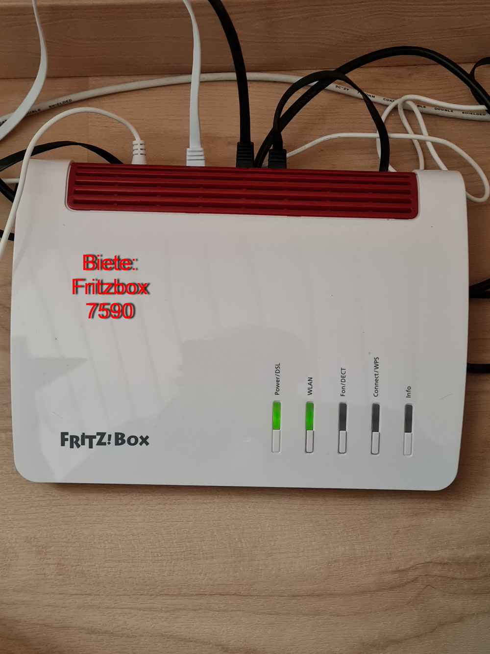 Fritzbox 7590 Router Homeserver USB Mesh Repeater Anrufbeantworter Fax WLAN Gäste
