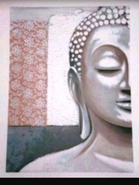 Bild Buddha 77x57 Zen Wandbild