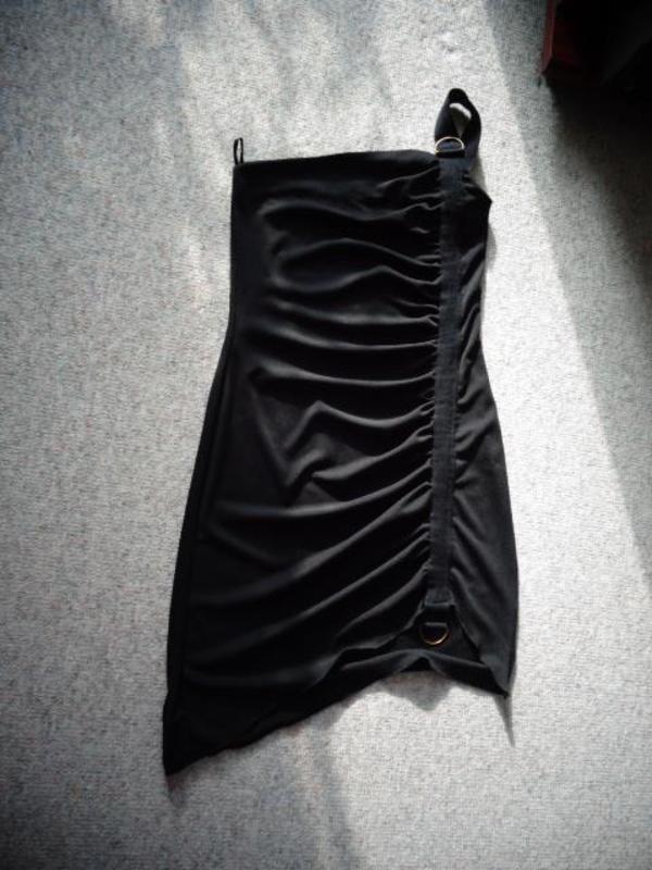 Damenbekleidung Kleid Gr. 34 schwarz