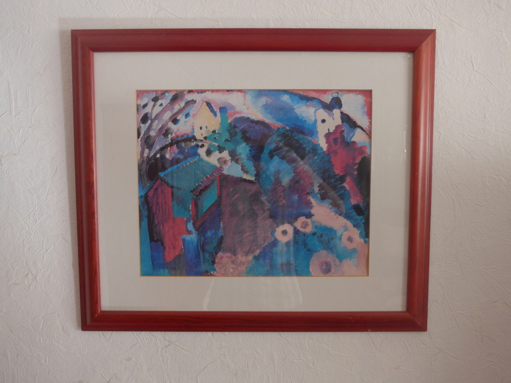 Kandinsky - Kunstdruck mit Rahmen