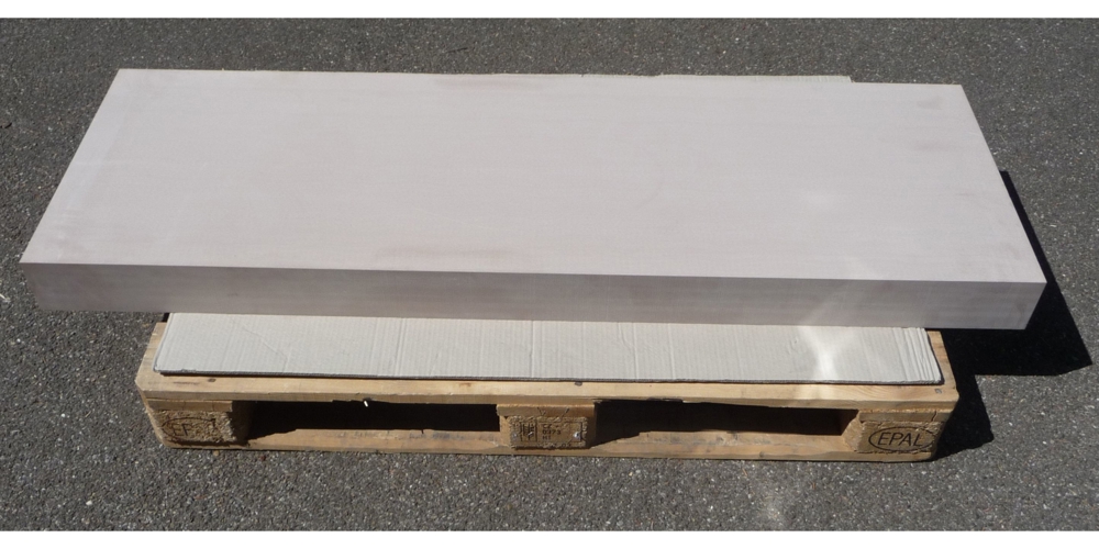 Blockmaterial NECURON 651, NE 651, 1500 x 500 x 100 mm, für Modellbau, Urmodelle, Kopiermodelle