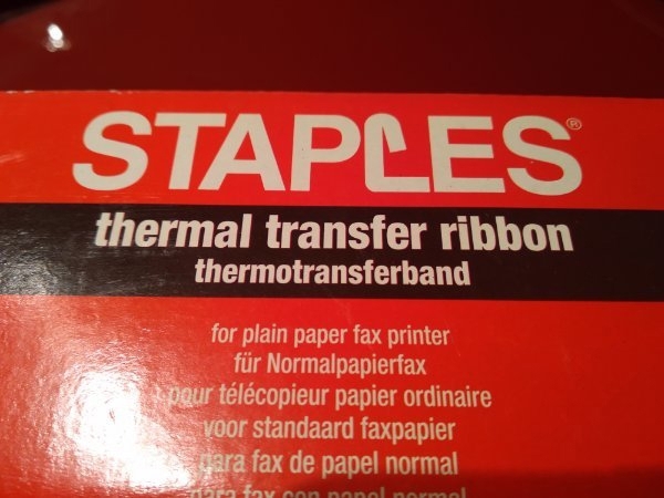 Thermotransferband für Normalpapierfax