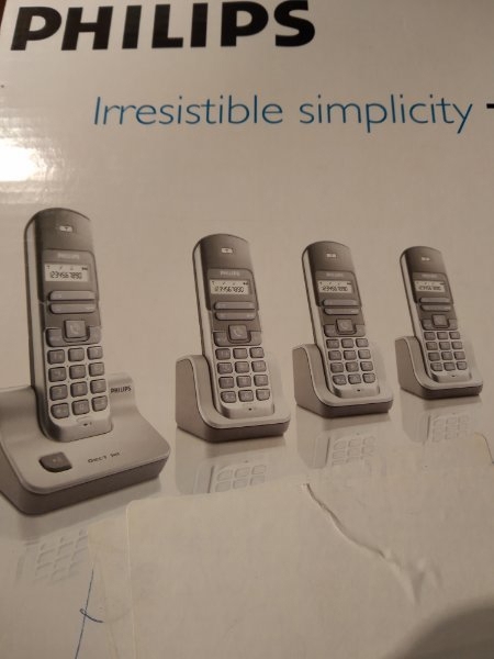 Telefonset mit 4 Geräten
