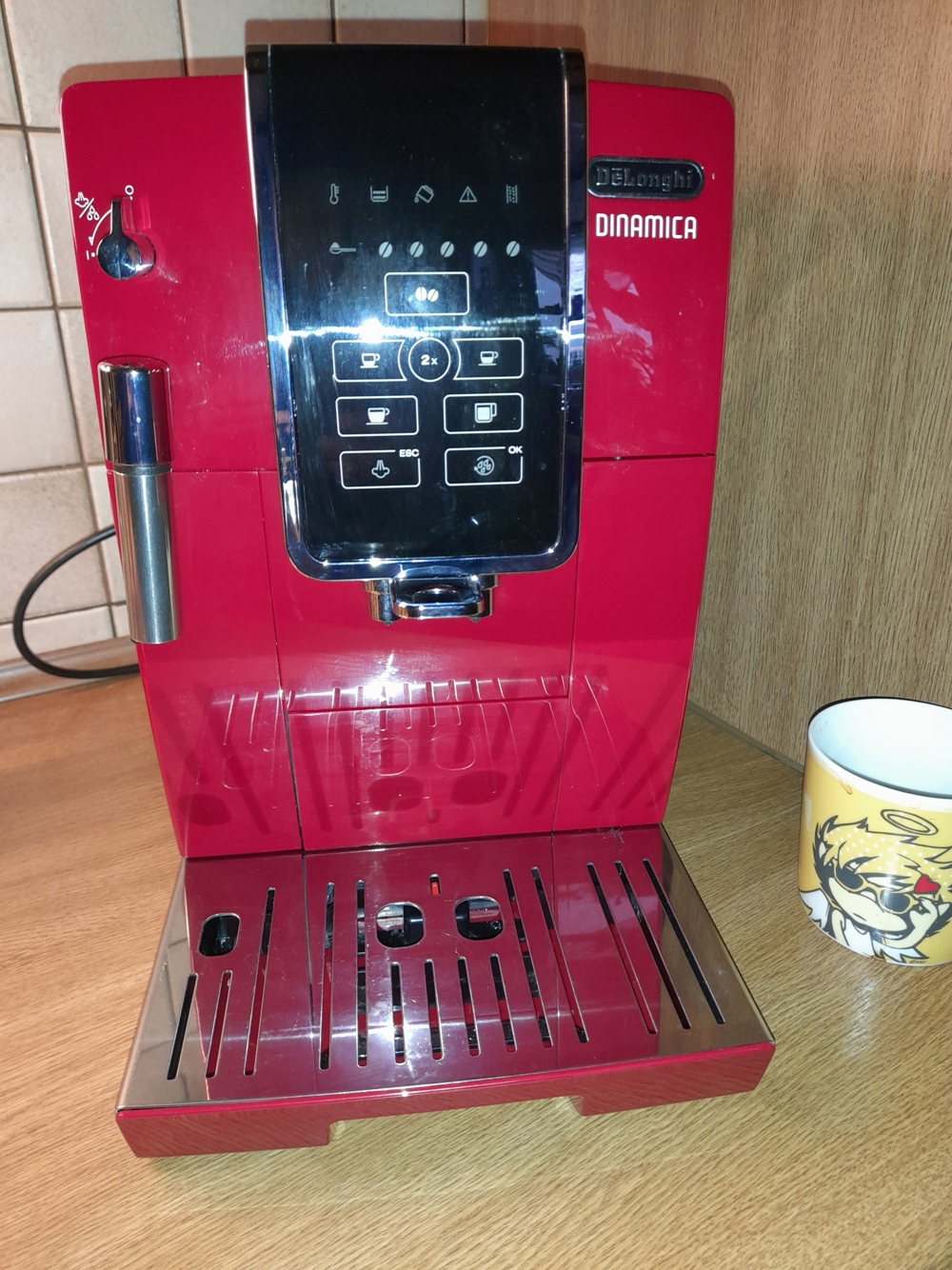 Kaffeevollautomaten Dolonghi ECAM35X.15 DINAMICA in rot