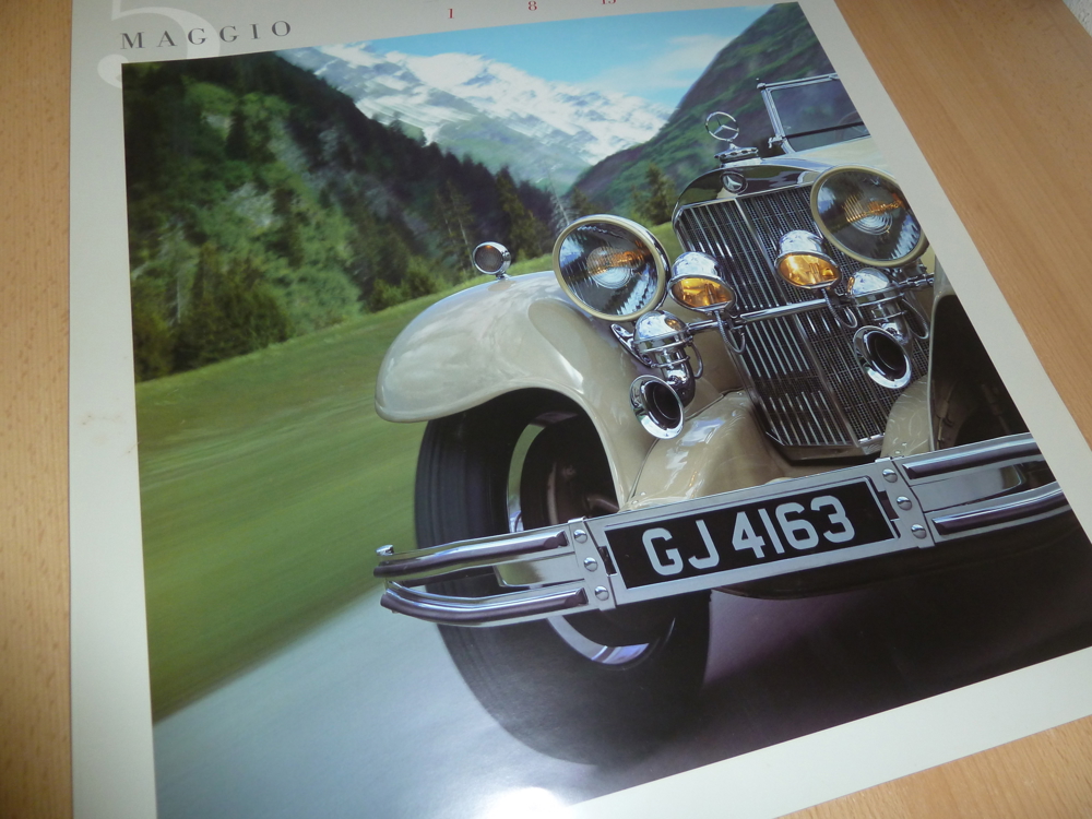 Mercedes Benz Classic Cars Kalender Hochglanzbilder Sammler Deko