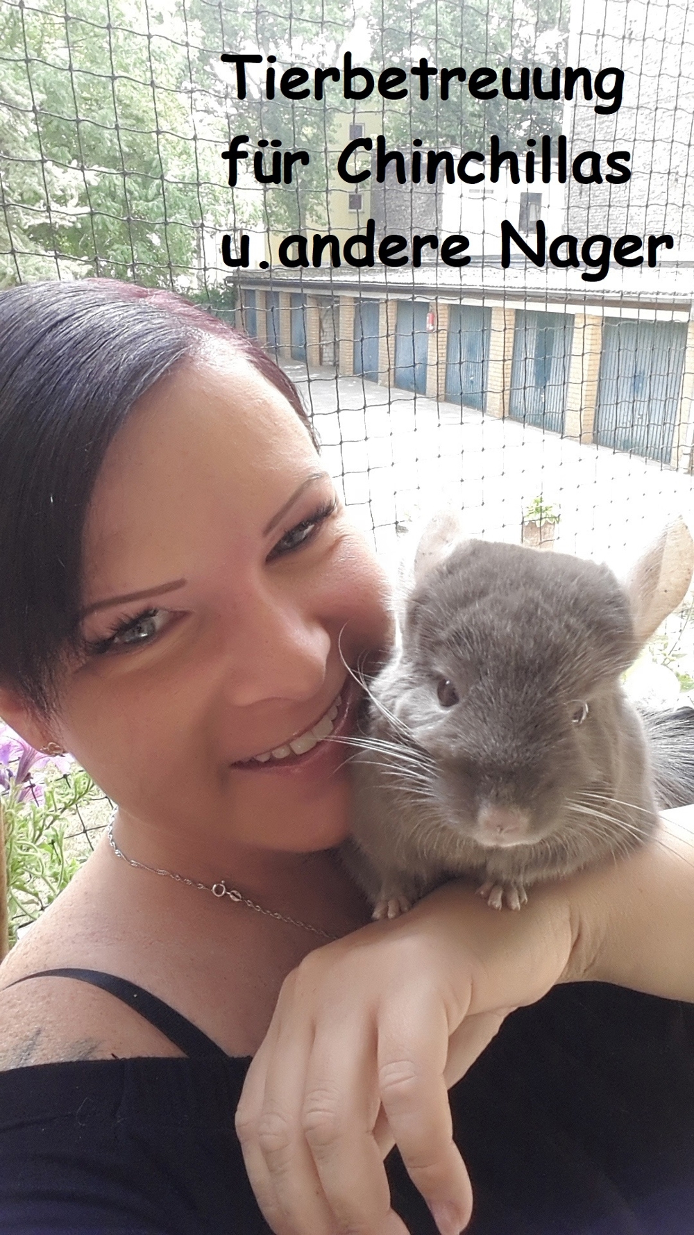 Biete Urlaubsbetreuung für Chinchillas an